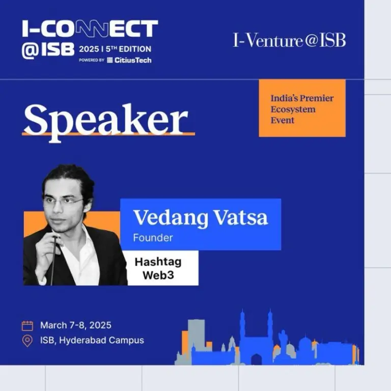 Vedang Vatsa speaking at engagement 18